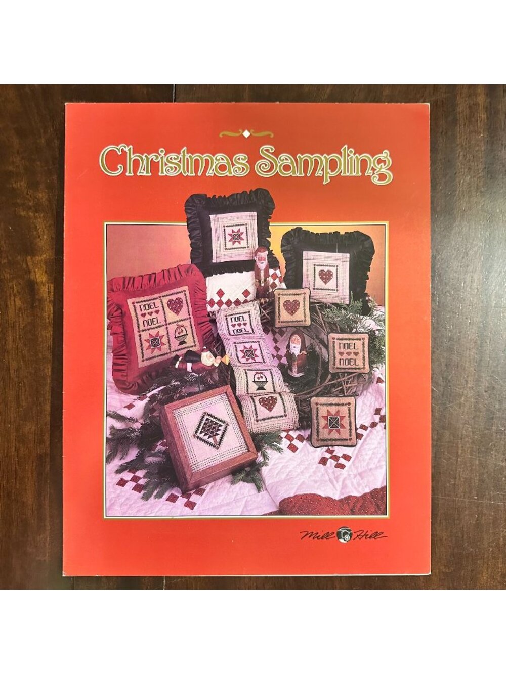 Christmas Sampling Cross-Stitch Pattern Book By Mill Hill